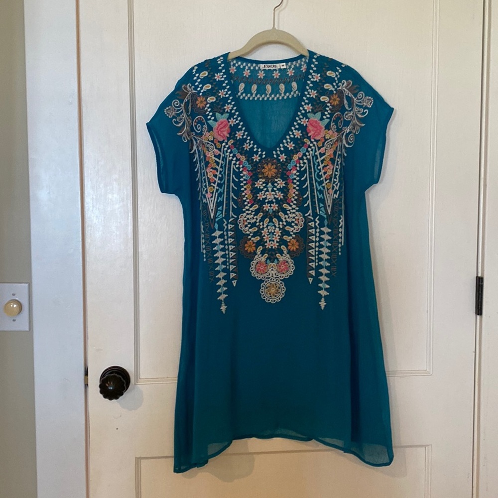 Embroidered dress